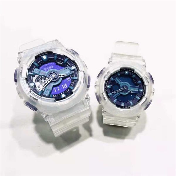 2019 Hot Sale Sports Watches G Style Military Watches with Transparent Rubber Strap Watch for Man Women Shock Couple Lover's Wristwatches
2019 Hot Sale Sports Watches G Style Military Watches with Transparent Rubber Strap Watch for Man Women Shock Couple Lover's Wristwatches