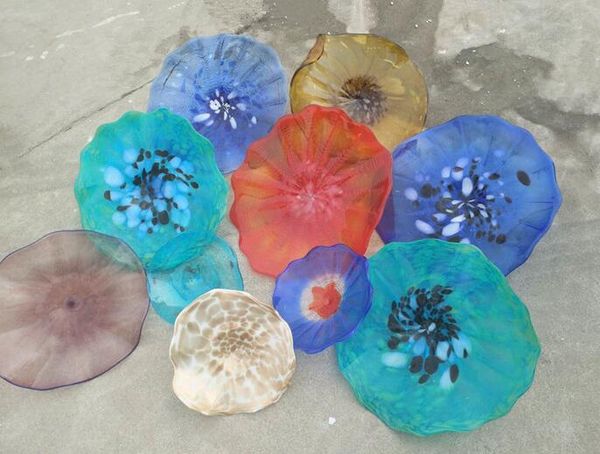 modern handmade lamp abstract lighting flower design mouth blown glass lamps multi color hanging plates wall art
modern handmade lamp abstract lighting flower design mouth blown glass lamps multi color hanging plates wall art