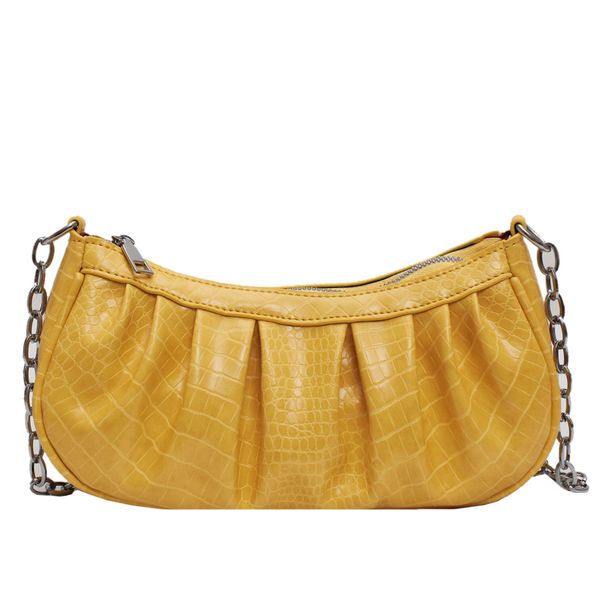 women shoulder bag yellow fashion female messenger bag chain ladies light solid color stone pattern
women shoulder bag yellow fashion female messenger bag chain ladies light solid color stone pattern