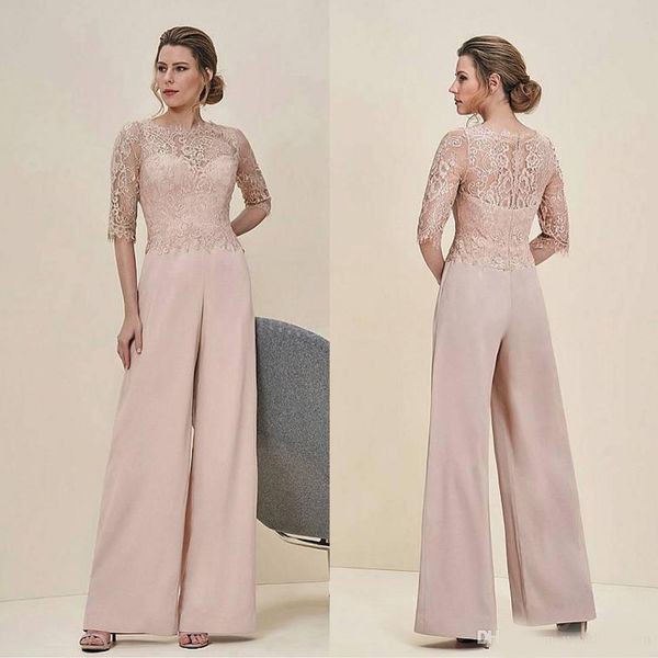 jumpsuits lace mother of the bride pant suits bateau neck half sleeves wedding guest dress chiffon plus size mothers groom dresses, Black;red
jumpsuits lace mother of the bride pant suits bateau neck half sleeves wedding guest dress chiffon plus size mothers groom dresses, Black;red