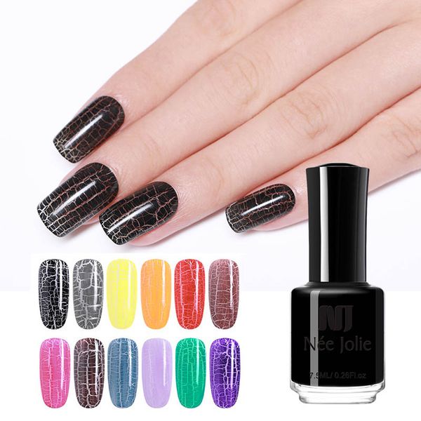 nee jolie black gray series crackle nail polish cracked colorful nail art varnish art decoration polish for salon diy
nee jolie black gray series crackle nail polish cracked colorful nail art varnish art decoration polish for salon diy