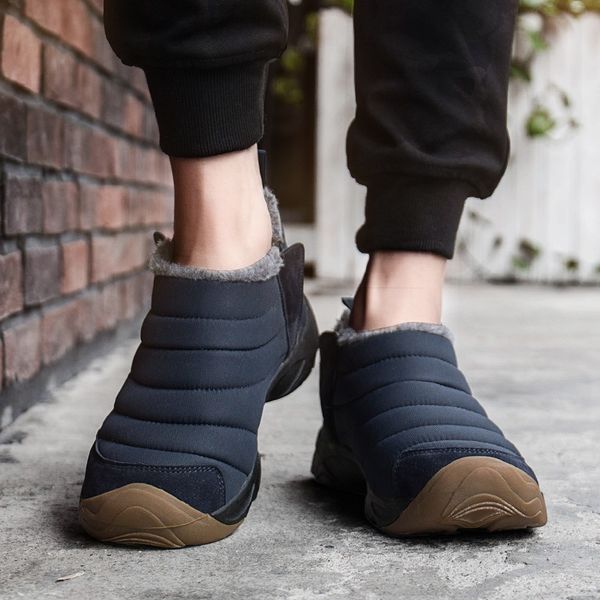 new fashion winter shoes for men solid color keep warm waterproof snow boots slip-on ankle boots for male winter outdoor shoes
new fashion winter shoes for men solid color keep warm waterproof snow boots slip-on ankle boots for male winter outdoor shoes