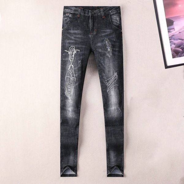 new fashion mens jeans luxury mens designer jeans slim casual pants blue denim brand jeans men 
new fashion mens jeans luxury mens designer jeans slim casual pants blue denim brand jeans men