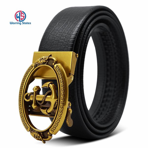 retro fashion hollow anchor buckle men's belt alloy automatic buckle belt length 110-130cm, Black;brown
retro fashion hollow anchor buckle men's belt alloy automatic buckle belt length 110-130cm, Black;brown
