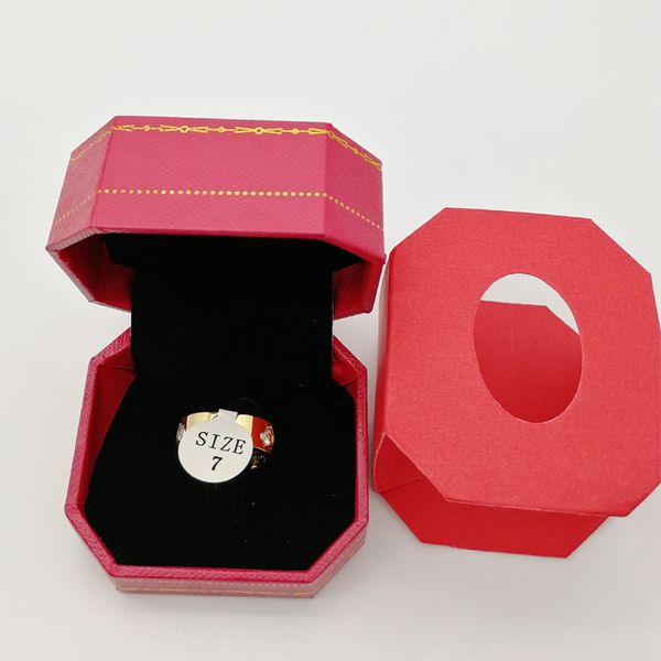 luxury designer titanium steel rose gold love ring for women luxury zirconia engagement rings men jewelry gifts fashion accessories with box, Silver
luxury designer titanium steel rose gold love ring for women luxury zirconia engagement rings men jewelry gifts fashion accessories with box, Silver