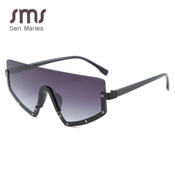 women piece sunglasses fashion one 2019 new fashion sun glasses half frame connected lens metal personality men shades eyeglass ch01, Blue
women piece sunglasses fashion one 2019 new fashion sun glasses half frame connected lens metal personality men shades eyeglass ch01, Blue