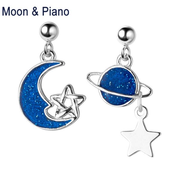 s925 silver planet moon asymmetrical star earring female korean romantic earrings star ear high jewelry gift for girlfriend, Golden;silver
s925 silver planet moon asymmetrical star earring female korean romantic earrings star ear high jewelry gift for girlfriend, Golden;silver