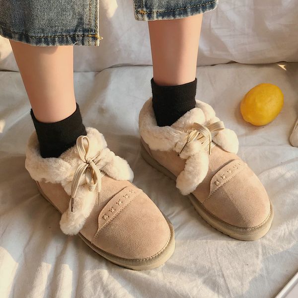 size35-51 nice new women ankle snow boots winter flat heels soft casual shoes woman daily sweet lace up young lady socks flats, Black
size35-51 nice new women ankle snow boots winter flat heels soft casual shoes woman daily sweet lace up young lady socks flats, Black