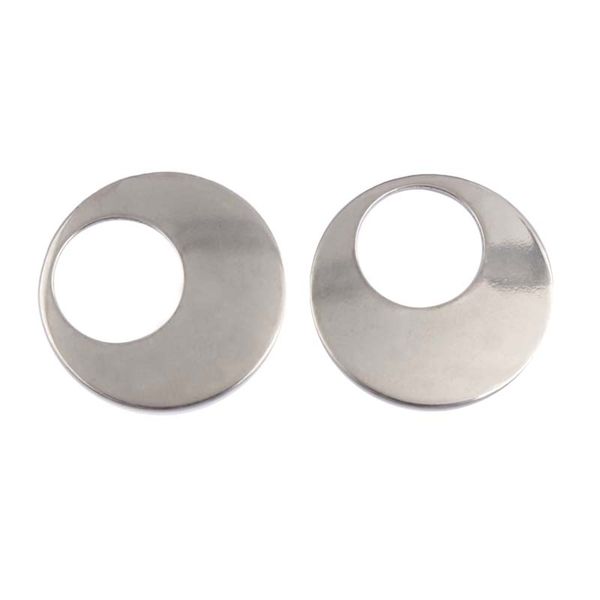 10pcs circle earring connectors stainless steel metal hollow round charms jewelry finding diy pendants earring necklace making, Blue;slivery
10pcs circle earring connectors stainless steel metal hollow round charms jewelry finding diy pendants earring necklace making, Blue;slivery