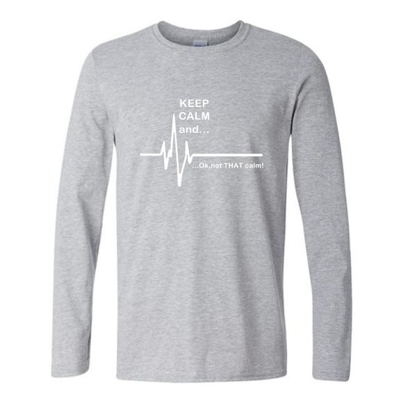 keep calm and...not that calm 2020 new fashion funny heart rate paramedic print t shirt long sleeve t-shirts men shirt, White;black
keep calm and...not that calm 2020 new fashion funny heart rate paramedic print t shirt long sleeve t-shirts men shirt, White;black