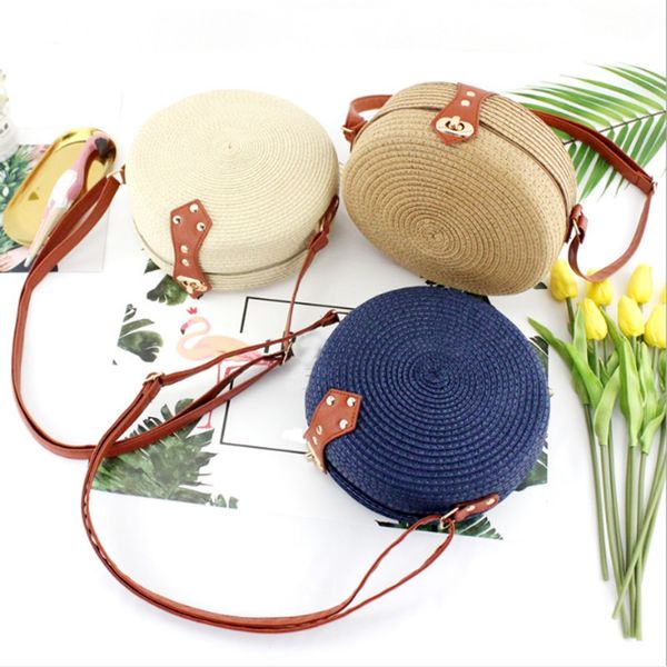 bohemia women round square straw bag handmade woven beach crossbody circle bag ladies summer shoulder messenger bags clutch
bohemia women round square straw bag handmade woven beach crossbody circle bag ladies summer shoulder messenger bags clutch