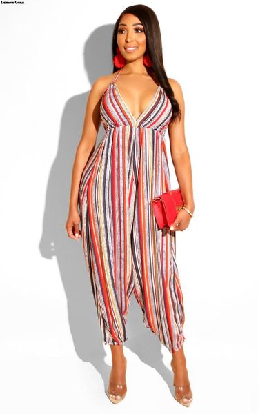 lemon gina 2019 summer women stripe spaghetti strap v-neck sleeveless haren jumpsuit beach bohemian loose playsuit outfit yz1029, Black;white
lemon gina 2019 summer women stripe spaghetti strap v-neck sleeveless haren jumpsuit beach bohemian loose playsuit outfit yz1029, Black;white