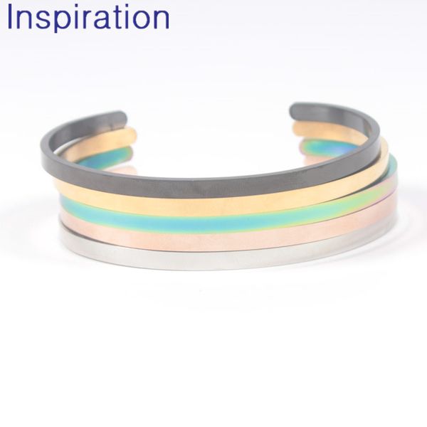 high polish 2019 silver gold rose rainbow black stainless steel plain bangle 4mm width open cuff bangle women mantra bracelet
high polish 2019 silver gold rose rainbow black stainless steel plain bangle 4mm width open cuff bangle women mantra bracelet