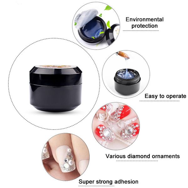8ml lasting glitter uv gel with super sticky for nail art rhinestone gemstone cnt 66, Red;pink
8ml lasting glitter uv gel with super sticky for nail art rhinestone gemstone cnt 66, Red;pink