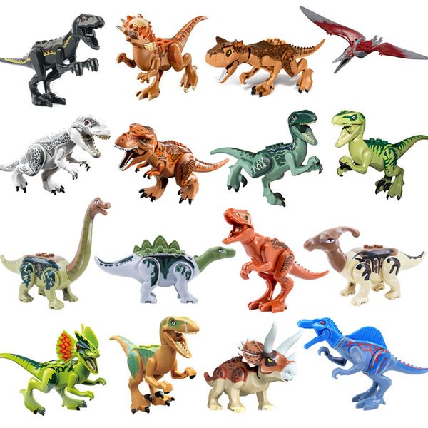 16pcs jurassic dinosaur play set building block brick t-rex velociraptor dragon toy for boy kid children compatible with most brand
16pcs jurassic dinosaur play set building block brick t-rex velociraptor dragon toy for boy kid children compatible with most brand
