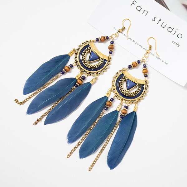zoshi 2019 long tassel fashion feather style ethnic boho big dangle statement earring wedding earrings accessories wholesale, Silver
zoshi 2019 long tassel fashion feather style ethnic boho big dangle statement earring wedding earrings accessories wholesale, Silver