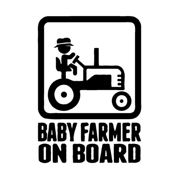 10.1cm*14cm baby farmer on board vinyl car sticker decal cute and interesting fashion sticker decals car accessories
10.1cm*14cm baby farmer on board vinyl car sticker decal cute and interesting fashion sticker decals car accessories