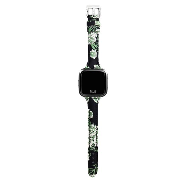 5 colors genuine leather watchbands for versa smart watch band beautiful flowers design women fashion bracelet strap, Black;brown
5 colors genuine leather watchbands for versa smart watch band beautiful flowers design women fashion bracelet strap, Black;brown