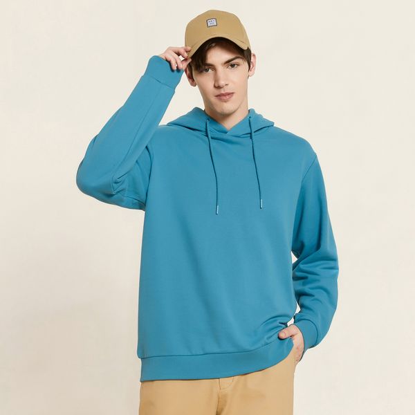 autumn and winter new multicolor comfort sweatshirt men plus velvet knit solid color hooded hoodies, Black
autumn and winter new multicolor comfort sweatshirt men plus velvet knit solid color hooded hoodies, Black