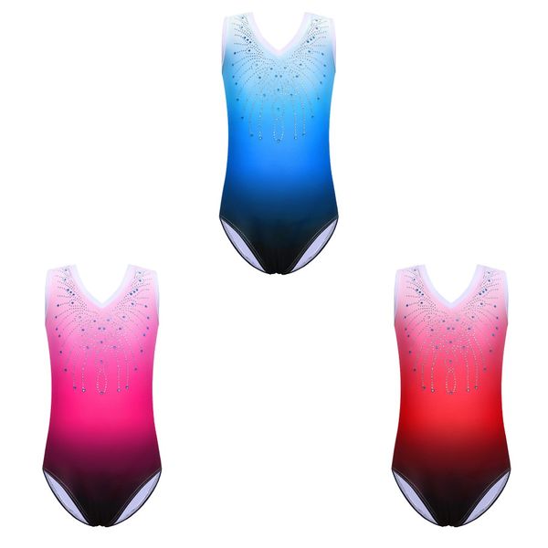 baohulu toddler&teens girls sleeveless gymnastics leotard graident blue red rhinestone ballet costume leotard kids dance wear, Black;red
baohulu toddler&teens girls sleeveless gymnastics leotard graident blue red rhinestone ballet costume leotard kids dance wear, Black;red