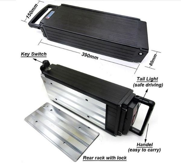 Sale 36v lithium battery 36v 20ah electric bike battery 36v 20ah 1000w rear rack cooter battery with taillight 30a bm
Sale 36v lithium battery 36v 20ah electric bike battery 36v 20ah 1000w rear rack cooter battery with taillight 30a bm