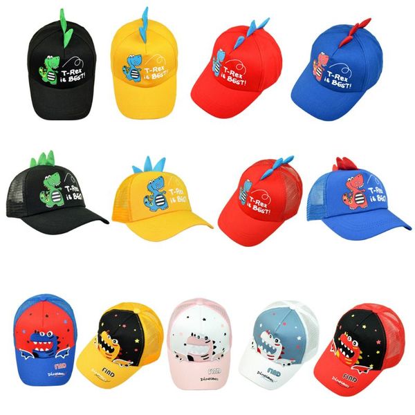 kids baby summer mesh back adjustable baseball cap cute cartoon dinosaur embroidery tennis hip hop cotton trucker sun hat 2-10t, Blue;gray
kids baby summer mesh back adjustable baseball cap cute cartoon dinosaur embroidery tennis hip hop cotton trucker sun hat 2-10t, Blue;gray