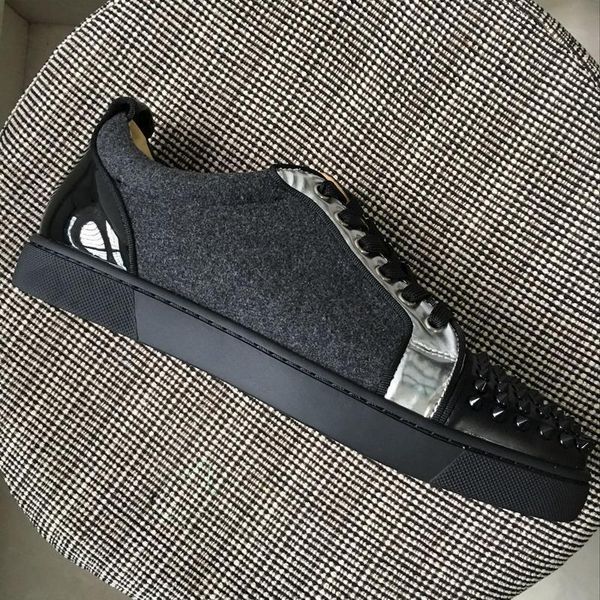 новый 2020 mens женщины red bottoms обувь шипованных шипы toe с черной замши кроссовки, дизайнерская марка lovers повседневная обувь 35-47 c, Black
новый 2020 mens женщины red bottoms обувь шипованных шипы toe с черной замши кроссовки, дизайнерская марка lovers повседневная обувь 35-47 c, Black