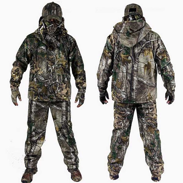 hunting sets mens outdoor bionic camouflage clothes clothing with fleece ghillie suits multicam special uniforms combat avcilik giyim, Camo
hunting sets mens outdoor bionic camouflage clothes clothing with fleece ghillie suits multicam special uniforms combat avcilik giyim, Camo
