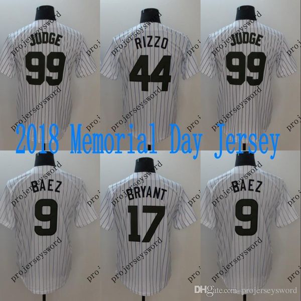 Mens 2018 Memorial Day Jersey Chicago 9 Javier Baez 17 KrisBryant 44 Anthony Rizzo New York 99 Aaron Judge Baseball Jerseys Cheap Mix Order
Mens 2018 Memorial Day Jersey Chicago 9 Javier Baez 17 KrisBryant 44 Anthony Rizzo New York 99 Aaron Judge Baseball Jerseys Cheap Mix Order