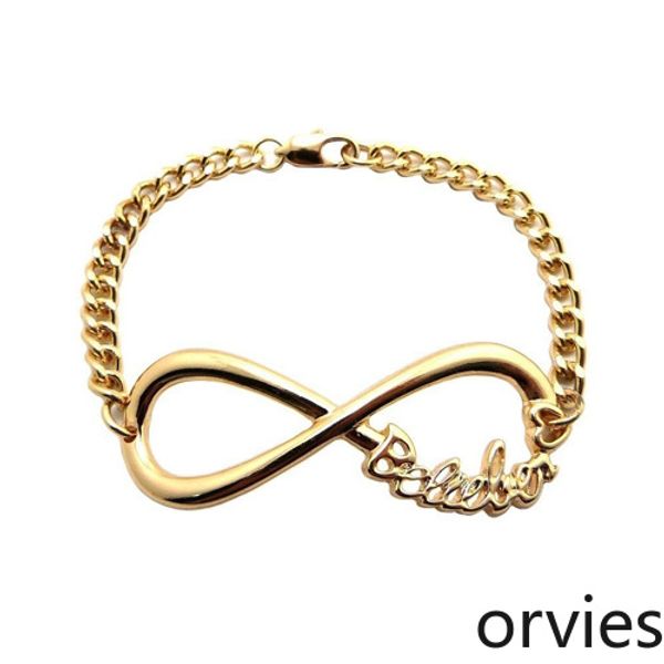 european and american exaggeration jewelry new hand jewelry alloy fashion 8-letter bracelet jewelry, Black
european and american exaggeration jewelry new hand jewelry alloy fashion 8-letter bracelet jewelry, Black