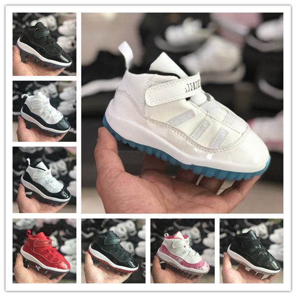 2019 kids jumpman snake skin bred 2020 11 11s basketball shoes cap and gown space jam heiress black baby boys girls sneakers 22-27 
2019 kids jumpman snake skin bred 2020 11 11s basketball shoes cap and gown space jam heiress black baby boys girls sneakers 22-27