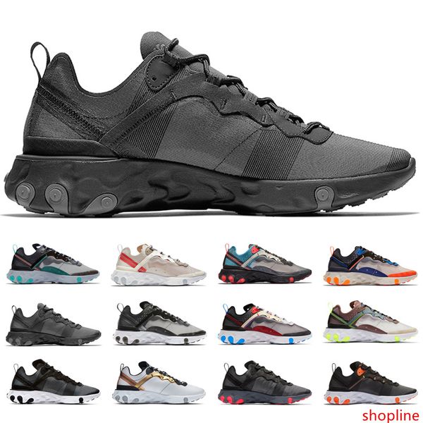 2019 mens trainers react element 55 87 running shoes designer sports black gold orange men women sneakers chaussure size 36-45
2019 mens trainers react element 55 87 running shoes designer sports black gold orange men women sneakers chaussure size 36-45