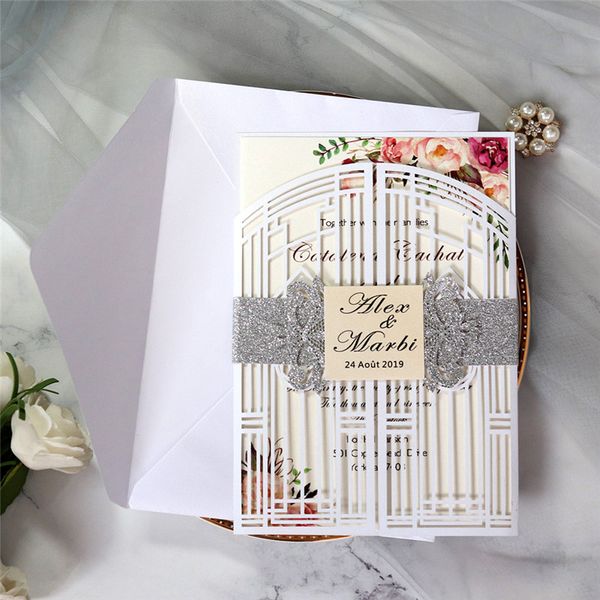 10pcs elegant laser cut wedding invitation cards greeting card customize business inviation card pearly paper wedding supplies
10pcs elegant laser cut wedding invitation cards greeting card customize business inviation card pearly paper wedding supplies