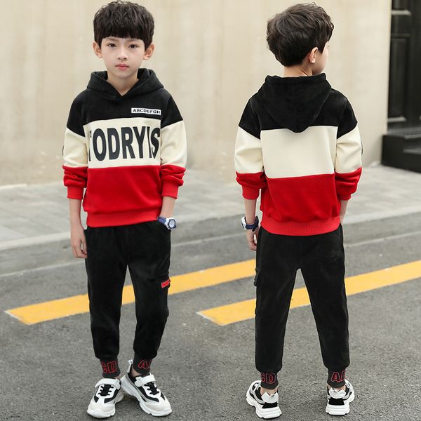 children tracksuit sport set hooded coat pants kids boys baby autumn clothes suit costume sports suit for a boy girls clothes, White
children tracksuit sport set hooded coat pants kids boys baby autumn clothes suit costume sports suit for a boy girls clothes, White