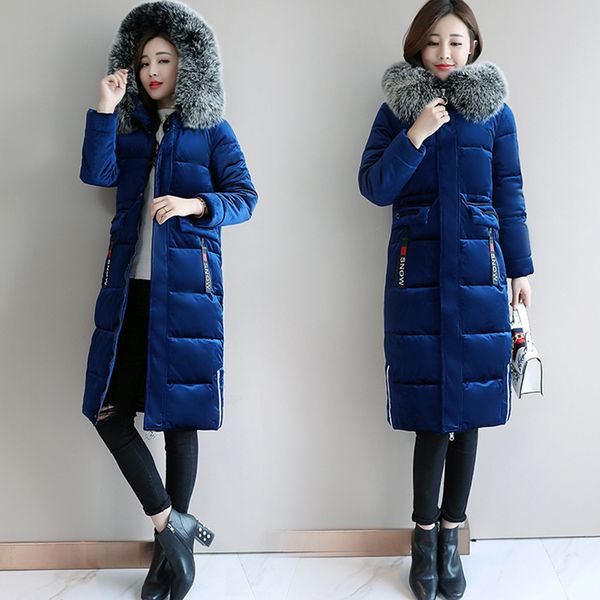 gold velvet cotton-padded clothes women's mid-length 2019 winter korean-style fur collar ulzzang cotton coat slim fit thick coat, Blue;black
gold velvet cotton-padded clothes women's mid-length 2019 winter korean-style fur collar ulzzang cotton coat slim fit thick coat, Blue;black