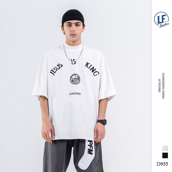 lawfoo20 spring and summer new style europe and america popular men's wear hip hop rap printed letter cool short sle, White;black
lawfoo20 spring and summer new style europe and america popular men's wear hip hop rap printed letter cool short sle, White;black