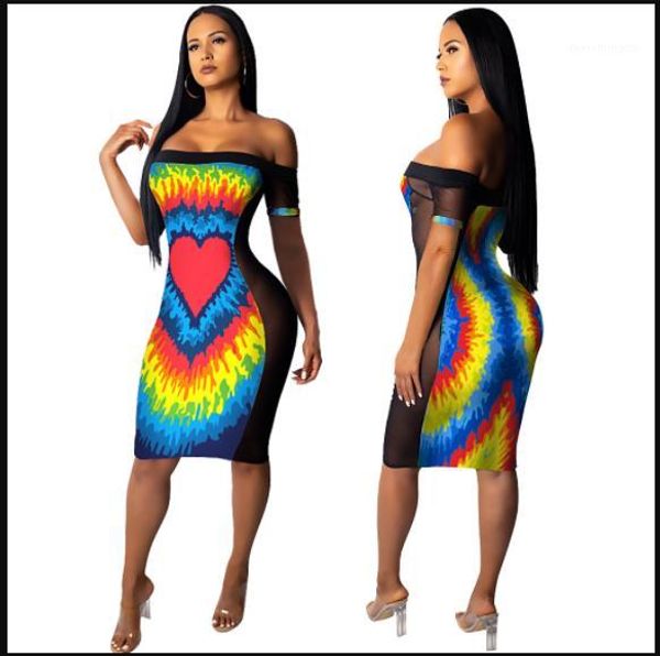 strapless dress rainbow mesh panelled slash neck short sleeve bodycon dresses summer fashion women dress women tie dyed, Black;gray
strapless dress rainbow mesh panelled slash neck short sleeve bodycon dresses summer fashion women dress women tie dyed, Black;gray