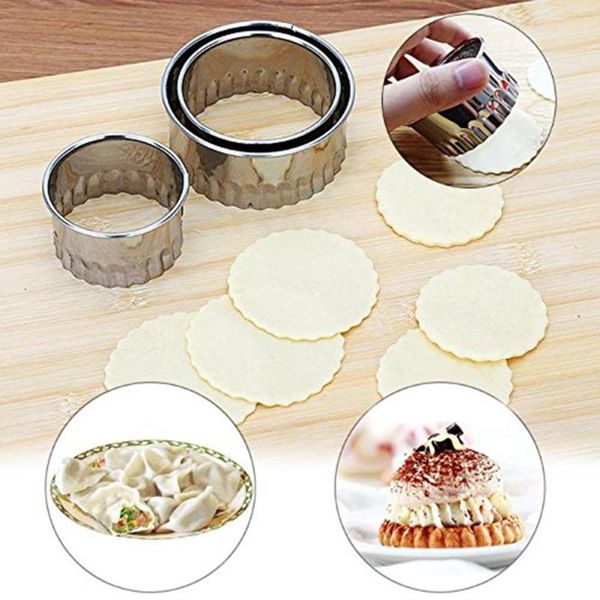 3pcs stainless steel dumpling skin mold kitchen round biscuit cake dessert ravioli making tools home diy kids handmade gadgets
3pcs stainless steel dumpling skin mold kitchen round biscuit cake dessert ravioli making tools home diy kids handmade gadgets