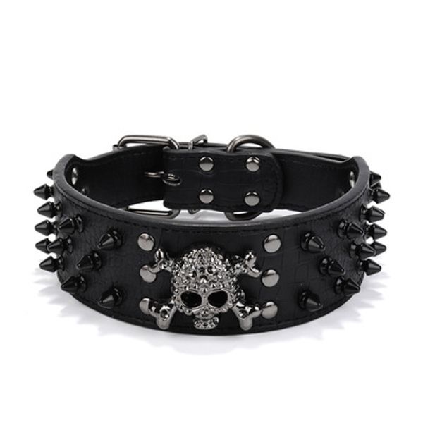 halloween spiked skull stud dog collar adjustable rivet pu leather puppy collar pet dog neck strap elegant temperament charming
halloween spiked skull stud dog collar adjustable rivet pu leather puppy collar pet dog neck strap elegant temperament charming