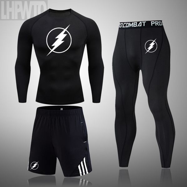 men's sports suit rashgard men quick drying the flash sportswear compression clothing fitness training kit thermal underwear, Black;blue
men's sports suit rashgard men quick drying the flash sportswear compression clothing fitness training kit thermal underwear, Black;blue