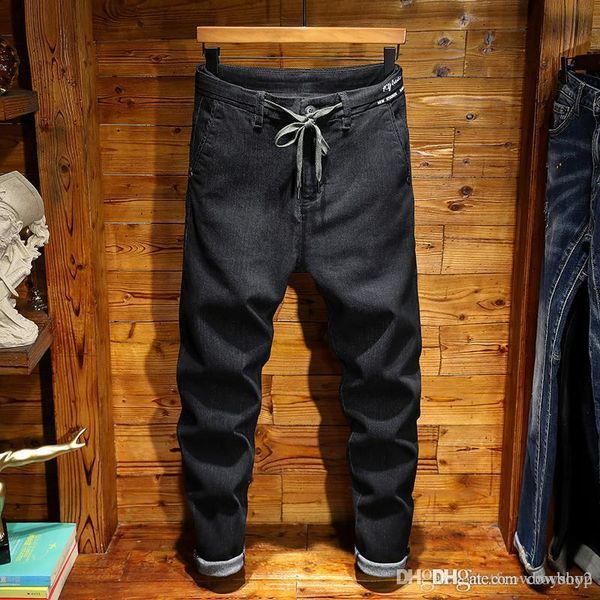 new big-waisted stretch men's wear designer jeans designer jeans designer hip-hop jeans motorcycle rider trend all-around america, Blue
new big-waisted stretch men's wear designer jeans designer jeans designer hip-hop jeans motorcycle rider trend all-around america, Blue
