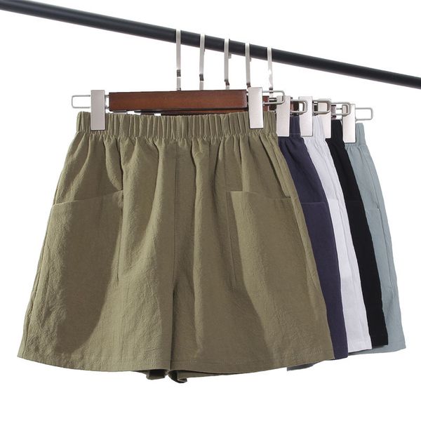 2020 casual cotton linen shorts women's wear large size loose high waist wide leg shorts summer cool breathable sport, White;black
2020 casual cotton linen shorts women's wear large size loose high waist wide leg shorts summer cool breathable sport, White;black