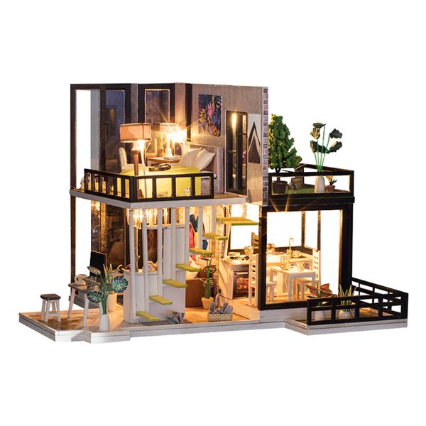 1/20 wood led lights romantic dollhouse diy modern house puzzles kit toy
1/20 wood led lights romantic dollhouse diy modern house puzzles kit toy