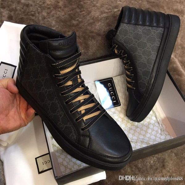 classic luxury shoes high casual shoes outdoor sports shoess fashion luxury men's boots casual sports shoess size 38-45, Black 
classic luxury shoes high casual shoes outdoor sports shoess fashion luxury men's boots casual sports shoess size 38-45, Black