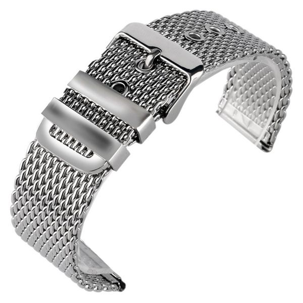 hq 20/22/24mm mesh stainless steel watch bands pin buckle silver steel watch straps replacements, Black;brown
hq 20/22/24mm mesh stainless steel watch bands pin buckle silver steel watch straps replacements, Black;brown