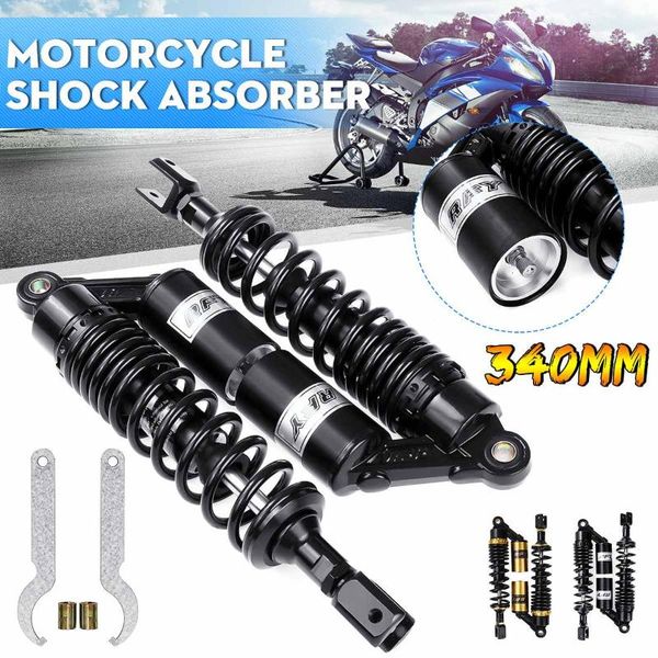 13,5" 340мм мотоцикл воздуха амортизатор задней подвески для скутеров atv quad street bikes go-kart
13,5" 340мм мотоцикл воздуха амортизатор задней подвески для скутеров atv quad street bikes go-kart