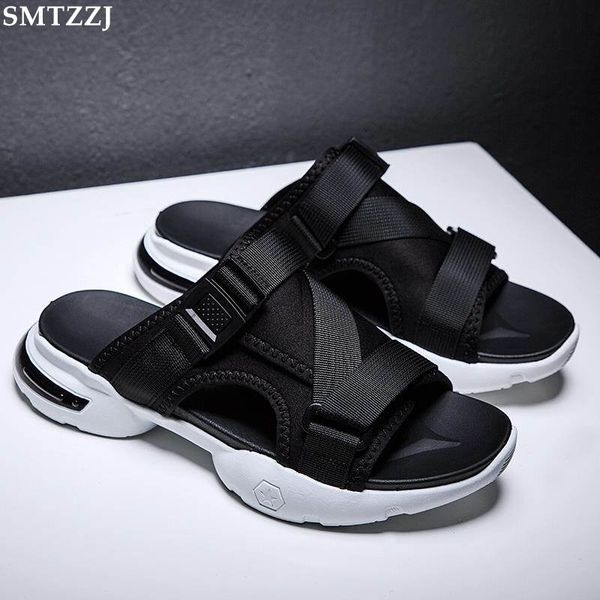 smtzzj summer men slides fashion beach slippers sandals lightweight flip flops outdoor anti-slip slippers sandals male shoes, Black
smtzzj summer men slides fashion beach slippers sandals lightweight flip flops outdoor anti-slip slippers sandals male shoes, Black