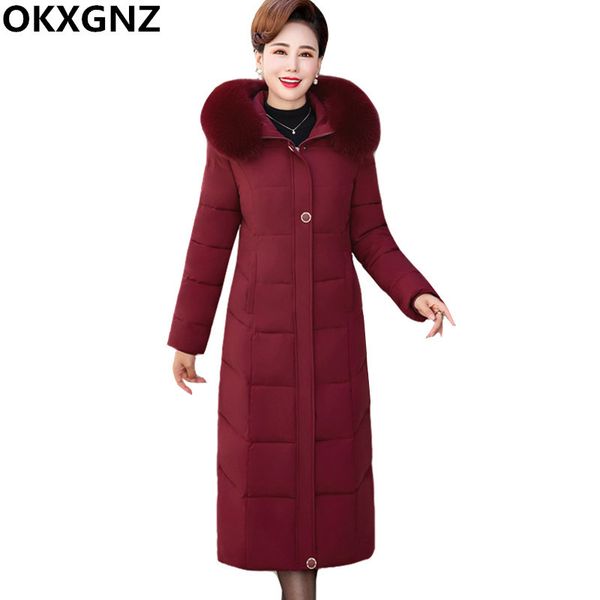 2019 womens winter jackets parkas long fur collar hooded cotton wadded coat female warm outwear large size 5xl casaco feminino, Black
2019 womens winter jackets parkas long fur collar hooded cotton wadded coat female warm outwear large size 5xl casaco feminino, Black