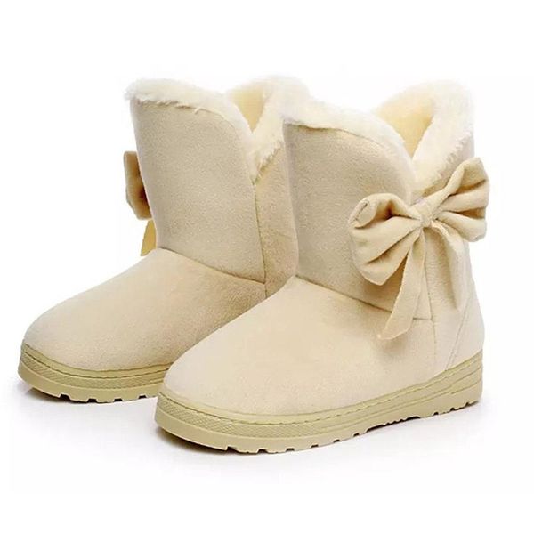 women shoes platform non-slip boots fur bowtie shoes plush suede warm butterfly boots winter snow shoes wj007, Black
women shoes platform non-slip boots fur bowtie shoes plush suede warm butterfly boots winter snow shoes wj007, Black