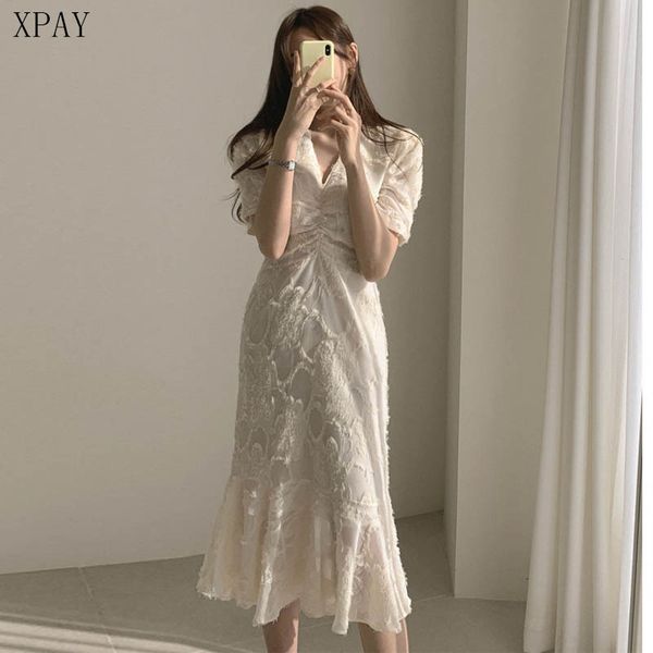 v-neck women dress 2020 summer short sleeve elegant waist-controlled slimming ruffle long dress female spring fashion, Black;gray
v-neck women dress 2020 summer short sleeve elegant waist-controlled slimming ruffle long dress female spring fashion, Black;gray
